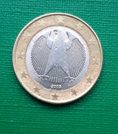 Germania , Allemagne  , Deutshland - Coin 1 Euro 2005 - J - CIRC - Allemagne