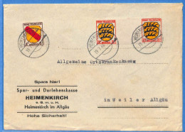 Allemagne Zone Française 1946 - Lettre De Heimenkirch - G30156 - Other & Unclassified