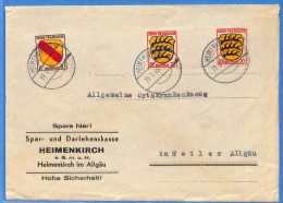 Allemagne Zone Française 1946 - Lettre De Heimenkirch - G30156 - Andere & Zonder Classificatie