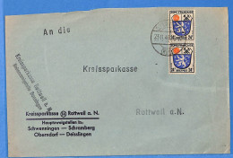 Allemagne Zone Française 1946 - Lettre De Dunningen - G30150 - Autres & Non Classés