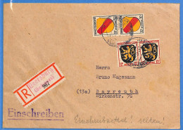 Allemagne Zone Française 1947 - Lettre Einschreiben De Meersburg - G30093 - Andere & Zonder Classificatie