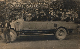 N40 - AUTOMOBILE - Départ Pour Gavarnie En Autobus - Garage Pialho - Autobús & Autocar