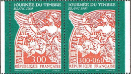 France 1998 N°YT P3136A MNH ** Fête Du Timbre Provenant De Carnet (Paire) - Ungebraucht