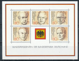 Bund Block 18 Postfrisch 10 Stück Mi. 65,- - 1959-1980