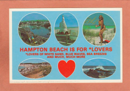 HAMPTON - USA - NEW HAMPSHIRE - BEACH IS FOR LOVERS - PIN-UP PIN UP - NEUVE - Sonstige & Ohne Zuordnung