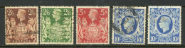 Great Britain USED 1939-42 - Gebraucht