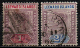 LEEWARD ISLANDS 1890 O - Leeward  Islands