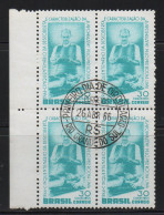 Brazil 1966 First Day Cancel On Block Of 4 - Unused Stamps