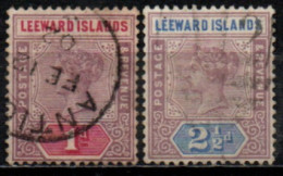 LEEWARD ISLANDS 1890 O - Leeward  Islands