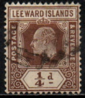 LEEWARD ISLANDS 1906-11 O - Leeward  Islands