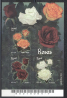 Brazil 2007- Roses M/Sheet - Ungebraucht