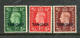 Great Britain- Tangier MNH And MH 1937 - Unused Stamps