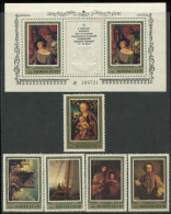 Soviet Union:Russia:USSR:Unused Stamps Serie With Block Hermitage, Paintings, 1983, MNH - Altri & Non Classificati