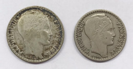 Francia France 10 Francs 1930 + 1946 Turin E.1446 - 10 Francs