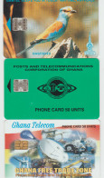 TC33 - 3 CARTES A PUCE DU GHANA Pour 2 € - Lots - Collections