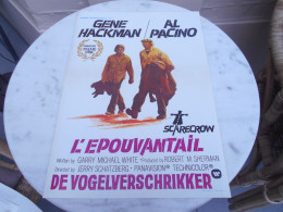 Ancienne Affiche Cinema Film "L'epouvantail" Gene Hackman Al Pacino - Affiches