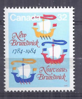 Canada 1984. New Brunswick . Sc=1014 (**) - Unused Stamps