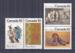 Canada 1976. Indios Canadienses . Sc=578-81 (**) - Neufs