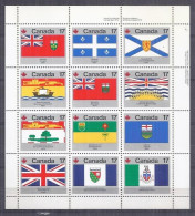 Canada 1979. Banderas Provinciales . Sc=832a (**) - Neufs