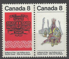 Canada 1974. Indios Canadienses . Sc=572-73 (**) - Ungebraucht