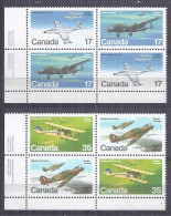 Canada 1980. Aviacion Militar . Sc=874a-76a (**) - Unused Stamps