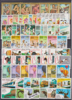 Lot Of Guinea-Bissau 11 Thematic Set Issues – Used (O) - Collections (sans Albums)