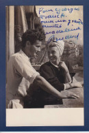 Photo Autographe Signature De Madeleine RENAUD Ici Avec Jean Louis Barrault - Actors & Comedians