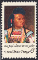 !a! USA Sc# 1364 MNH SINGLE -Chief Joseph - Unused Stamps