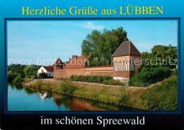 73230906 Luebben Spreewald Stadtmauer Luebben Spreewald - Luebben (Spreewald)