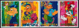 MBB-BK1-459 MINT ¤ SHQIPERIA 2013 4w In Serie ¤ POPEYE THE SAILOR AND OLIVIA - COMICS - STRIPS - Fumetti