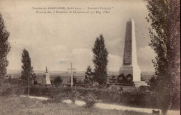 BATAILLE DE MORHANGE ( MOSELLE ) AOUT 1914 . SOUVENIR FRANCAIS  . TOMBE DES 4 ° BATAILLON DE CHASSEURSET 37 ° REGIMENT - Monumenti Ai Caduti