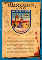 73230444 Marktredwitz Stadt Am Fichtelgebirge Chronik Wappen Siegel Marktredwitz - Marktredwitz