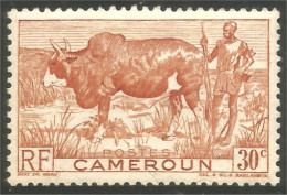 XW01-2740 Cameroun Boeuf Bosse Ox Bull Zebu MNH ** Neuf SC - Neufs