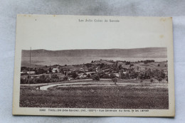 Thollon, Vue Générale, Au Fond Le Lac Léman, Haute Savoie 74 - Thollon