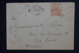 URUGUAY - Enveloppe De Montevideo En 1935 Pour Le Brésil - L 150376 - Uruguay