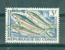 REPUBLIQUE DU CONGO - N°145 Oblitéré - Poissons Et Céphalopode Abyssaux.. - Used