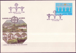 Europa CEPT 1984 Açores - Azores - Azoren - Portugal FDC Y&T N°353 - Michel N°364 - 51e EUROPA - 1984