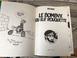 Le Bombyx Du R.P Rouquette EO DEDICACE BE Cygne 03/1982 Delarue (BI3) - Dediche