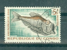 REPUBLIQUE DU CONGO - N°146 Oblitéré - Poissons Et Céphalopode Abyssaux.. - Oblitérés