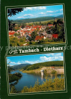 73230097 Tambach-Dietharz Panorama Schmalwassertalsperre Trinkwasserentnahmeturm - Tambach-Dietharz