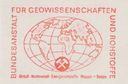 Meter Cut Germany 1982 Earth Sciences - Globe - Water - Energy - Autres & Non Classés