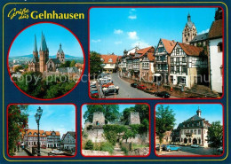 73229933 Gelnhausen Kirche Fachwerkh?user Marktplatz Rathaus Gelnhausen - Gelnhausen