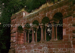 73229926 Gelnhausen Kaiserpfalz Fensterarkade Hauptgeschoss Gelnhausen - Gelnhausen