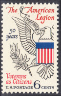 !a! USA Sc# 1369 MNH SINGLE (a2) - American Legion - Nuovi