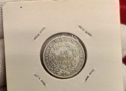 Francia France 50 Centimes 1895 A Paris Km 834 Plata - 888-898 Odo Von Paris