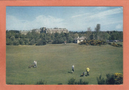 AUCHTERARDER - ROYAUME UNI - ECOSSE - PERTHSHIRE - GLENEAGLES HOTEL FROM THE GOLF COURSES - ECRITE - Perthshire