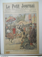 LE PETIT JOURNAL N°907 - 5 AVRIL 1908 - NOUVEAU ROI DE PORTO-NOVO ADLIKI - AFRIQUE - CAP JUBY MARIN - Le Petit Journal