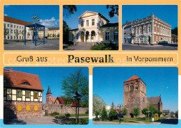 73228853 Pasewalk Mecklenburg Vorpommern Markt Glockenspiel Offizierskasino Mark - Pasewalk