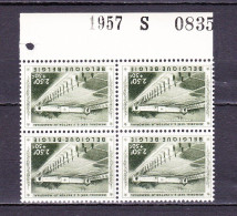 1957 Nr 1033** Zonder Scharnier,jaartal Op Bladrand,uit Reeks  Generaal Patton.OBP 12 Euro. - Esquinas Fechadas