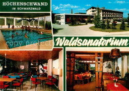 73228703 Hoechenschwand Waldsanatorium Schwarzwald Hallenbad Restaurant Hoechens - Höchenschwand